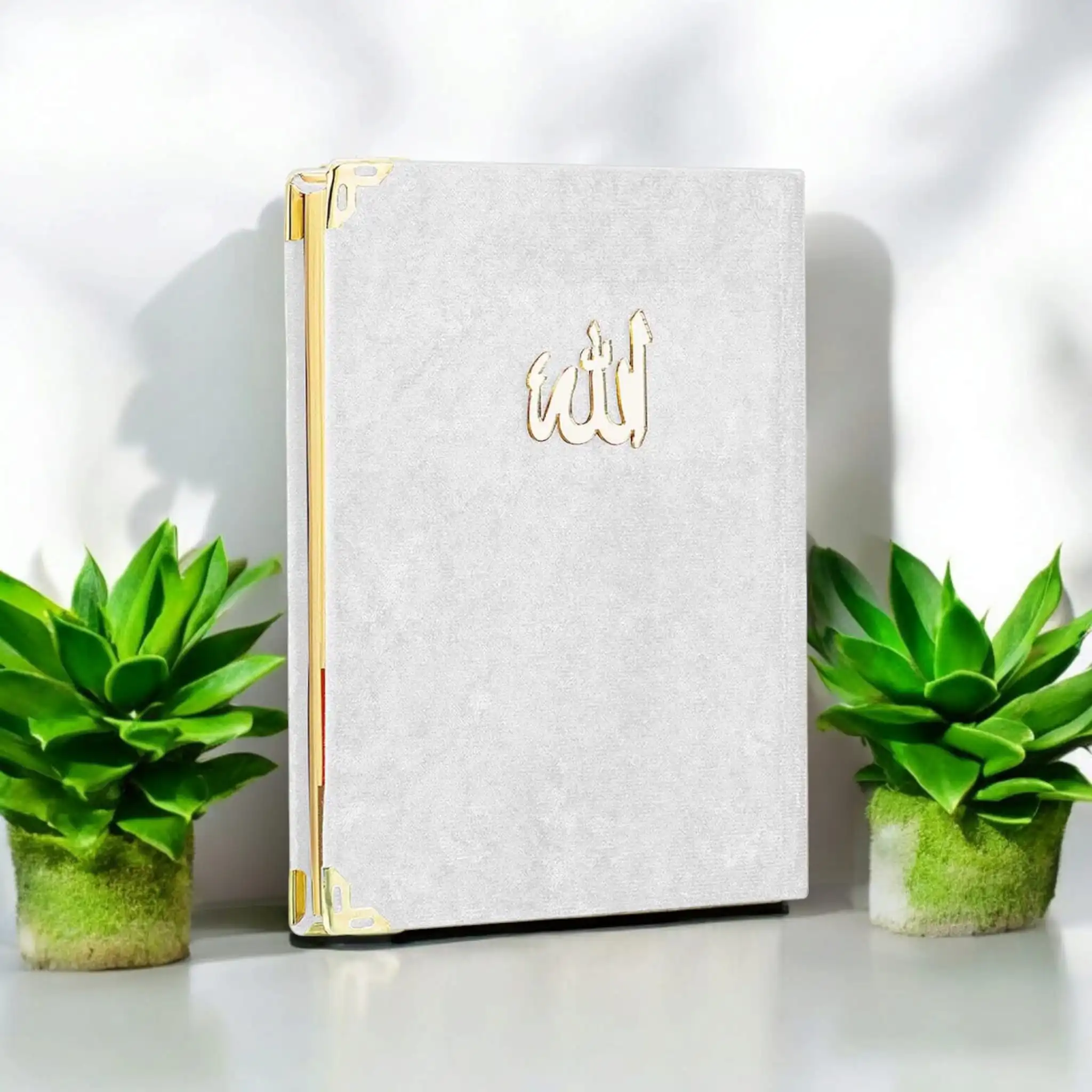 80 Sayfa Kadife Kaplı Yasin – KREM