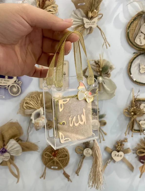 Pleksi Çantalı Mini Kur’an-ı Kerim