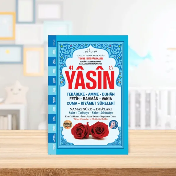 80 Sayfa Orta Boy Yasin Kitabı – Mavi