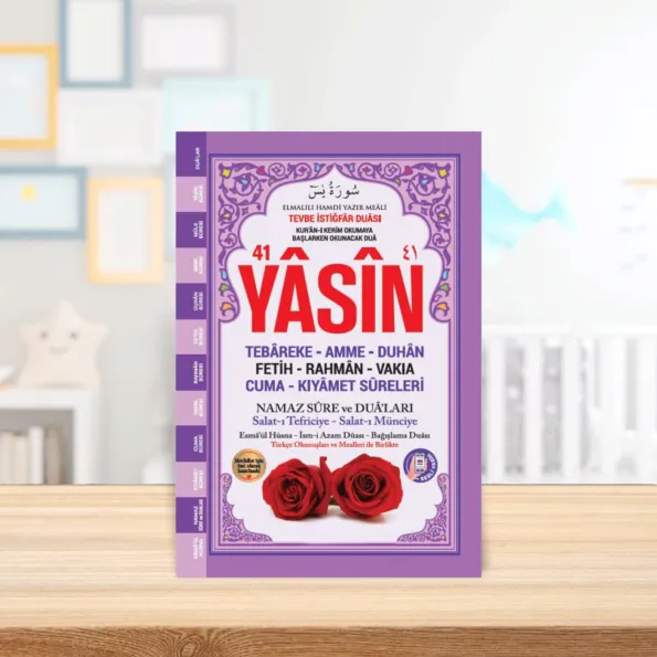 80 Sayfa Orta Boy Yasin Kitabı – Lila