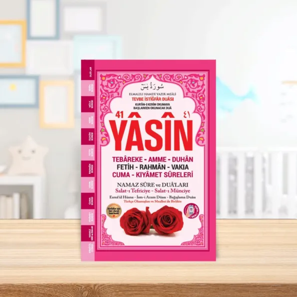 80 Sayfa Orta Boy Yasin Kitabı – Pembe