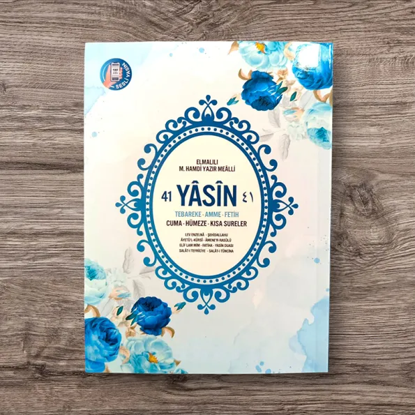 80 Sayfa Güllü Yasin Kitabı – Mavi